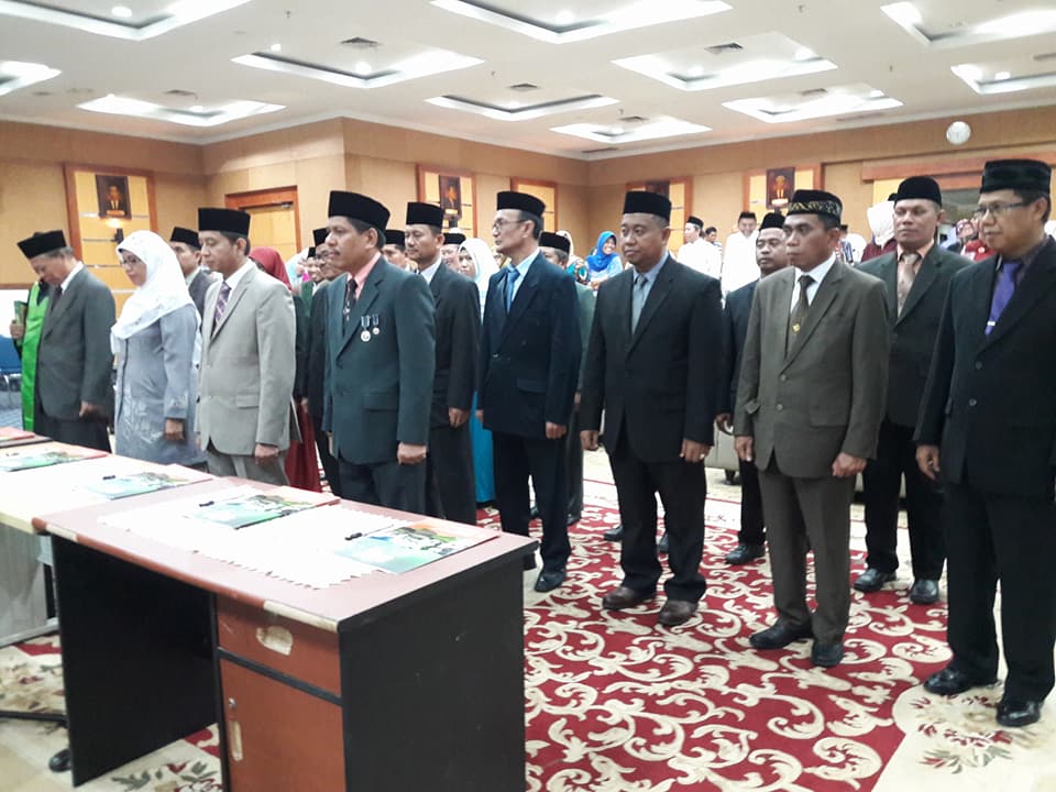 Gambar PERUBAHAN ORTAKER, REKTOR LANTIK ULANG WAKILNYA 